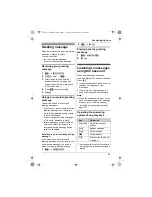 Preview for 43 page of Panasonic KXTG7511FX Operating Instructions Manual