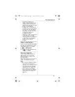 Preview for 47 page of Panasonic KXTG7511FX Operating Instructions Manual