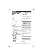 Preview for 14 page of Panasonic KXTG7521E Operating Instructions Manual