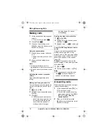 Preview for 16 page of Panasonic KXTG7521E Operating Instructions Manual