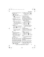 Preview for 31 page of Panasonic KXTG7521E Operating Instructions Manual