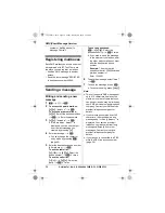 Preview for 36 page of Panasonic KXTG7521E Operating Instructions Manual