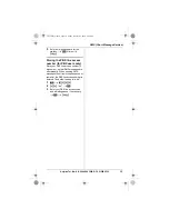 Preview for 39 page of Panasonic KXTG7521E Operating Instructions Manual