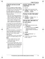 Предварительный просмотр 31 страницы Panasonic KXTG7531 - EXP CORDLESS PH/ANS SYS Operating Instructions Manual