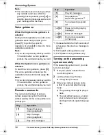 Предварительный просмотр 36 страницы Panasonic KXTG7531 - EXP CORDLESS PH/ANS SYS Operating Instructions Manual