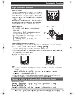 Предварительный просмотр 51 страницы Panasonic KXTG7531 - EXP CORDLESS PH/ANS SYS Operating Instructions Manual