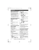 Предварительный просмотр 14 страницы Panasonic KXTG8521E Operating Instructions Manual