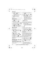 Предварительный просмотр 20 страницы Panasonic KXTG8521E Operating Instructions Manual