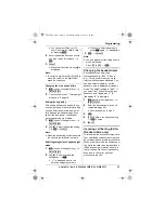 Предварительный просмотр 29 страницы Panasonic KXTG8521E Operating Instructions Manual