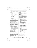 Предварительный просмотр 31 страницы Panasonic KXTG8521E Operating Instructions Manual