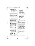 Предварительный просмотр 36 страницы Panasonic KXTG8521E Operating Instructions Manual