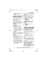 Предварительный просмотр 41 страницы Panasonic KXTG8521E Operating Instructions Manual