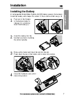 Preview for 7 page of Panasonic KXTGA272S - H/S FOR KXTG2700 Operating Instructions Manual