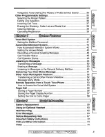 Предварительный просмотр 5 страницы Panasonic KXTGA420B - 2.4 Ghz Cordless Station Unit Operating Instructions Manual