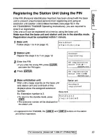 Предварительный просмотр 13 страницы Panasonic KXTGA420B - 2.4 Ghz Cordless Station Unit Operating Instructions Manual