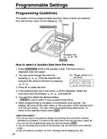 Предварительный просмотр 14 страницы Panasonic KXTGA420B - 2.4 Ghz Cordless Station Unit Operating Instructions Manual