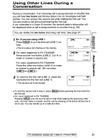 Предварительный просмотр 21 страницы Panasonic KXTGA420B - 2.4 Ghz Cordless Station Unit Operating Instructions Manual