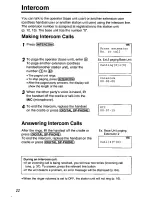 Предварительный просмотр 22 страницы Panasonic KXTGA420B - 2.4 Ghz Cordless Station Unit Operating Instructions Manual