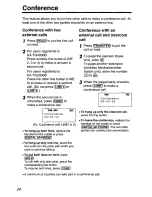 Предварительный просмотр 24 страницы Panasonic KXTGA420B - 2.4 Ghz Cordless Station Unit Operating Instructions Manual