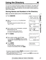 Предварительный просмотр 25 страницы Panasonic KXTGA420B - 2.4 Ghz Cordless Station Unit Operating Instructions Manual