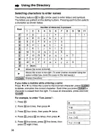 Предварительный просмотр 26 страницы Panasonic KXTGA420B - 2.4 Ghz Cordless Station Unit Operating Instructions Manual