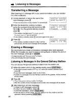 Предварительный просмотр 50 страницы Panasonic KXTGA420B - 2.4 Ghz Cordless Station Unit Operating Instructions Manual