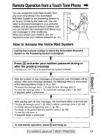 Предварительный просмотр 53 страницы Panasonic KXTGA420B - 2.4 Ghz Cordless Station Unit Operating Instructions Manual