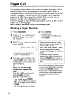 Предварительный просмотр 56 страницы Panasonic KXTGA420B - 2.4 Ghz Cordless Station Unit Operating Instructions Manual