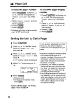 Предварительный просмотр 58 страницы Panasonic KXTGA420B - 2.4 Ghz Cordless Station Unit Operating Instructions Manual