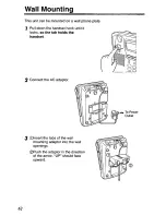 Предварительный просмотр 62 страницы Panasonic KXTGA420B - 2.4 Ghz Cordless Station Unit Operating Instructions Manual