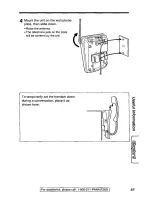 Предварительный просмотр 63 страницы Panasonic KXTGA420B - 2.4 Ghz Cordless Station Unit Operating Instructions Manual