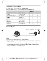 Предварительный просмотр 2 страницы Panasonic KXTGA550 - 1.6" MONO HS Installation Manual