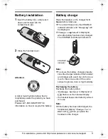 Предварительный просмотр 3 страницы Panasonic KXTGA550 - 1.6" MONO HS Installation Manual