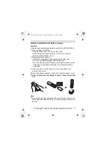 Предварительный просмотр 3 страницы Panasonic KXTGA630 - DIGITAL CORDLESS HANDSET INSTALL Installation Manual