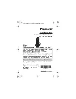 Panasonic KXTGA930 - DIGITAL CORDLESS HANDSET INSTALL Installation Manual preview