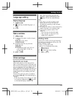 Предварительный просмотр 13 страницы Panasonic KXTGC210FX Operating Instructions Manual