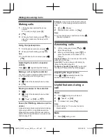 Предварительный просмотр 14 страницы Panasonic KXTGC210FX Operating Instructions Manual