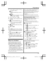 Предварительный просмотр 23 страницы Panasonic KXTGC210FX Operating Instructions Manual