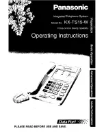 Panasonic KXTS15W - PHONE-LO User Manual preview