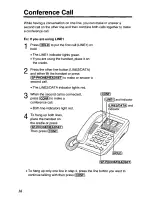 Предварительный просмотр 16 страницы Panasonic KXTS21W - PHONE-2 L User Manual