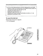 Предварительный просмотр 29 страницы Panasonic KXTS27W - PHONE-2 L User Manual