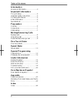 Preview for 2 page of Panasonic KXTS840 Operating Instructions Manual