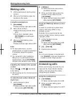 Preview for 8 page of Panasonic KXTS840 Operating Instructions Manual