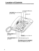 Предварительный просмотр 6 страницы Panasonic KXTSC50B - PHONE/ANSWER MACHINE User Manual