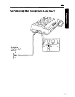 Предварительный просмотр 11 страницы Panasonic KXTSC50B - PHONE/ANSWER MACHINE User Manual