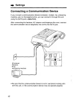 Предварительный просмотр 12 страницы Panasonic KXTSC50B - PHONE/ANSWER MACHINE User Manual