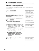 Предварительный просмотр 18 страницы Panasonic KXTSC50B - PHONE/ANSWER MACHINE User Manual