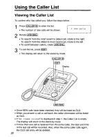 Предварительный просмотр 28 страницы Panasonic KXTSC50B - PHONE/ANSWER MACHINE User Manual