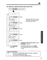 Предварительный просмотр 29 страницы Panasonic KXTSC50B - PHONE/ANSWER MACHINE User Manual