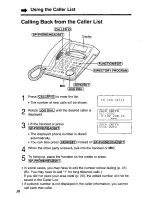 Предварительный просмотр 30 страницы Panasonic KXTSC50B - PHONE/ANSWER MACHINE User Manual